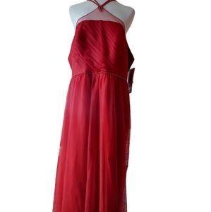 Alfred Angelo Valentine Red Boho Gown